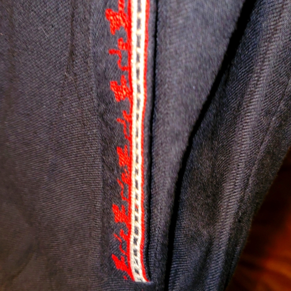 Royal Blue with embellishments AND POCKETS